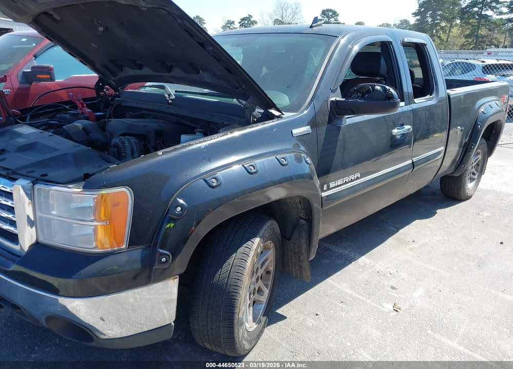2008 GMC SIERRA 1500 SLT VIN: 2GTEK190X81326798