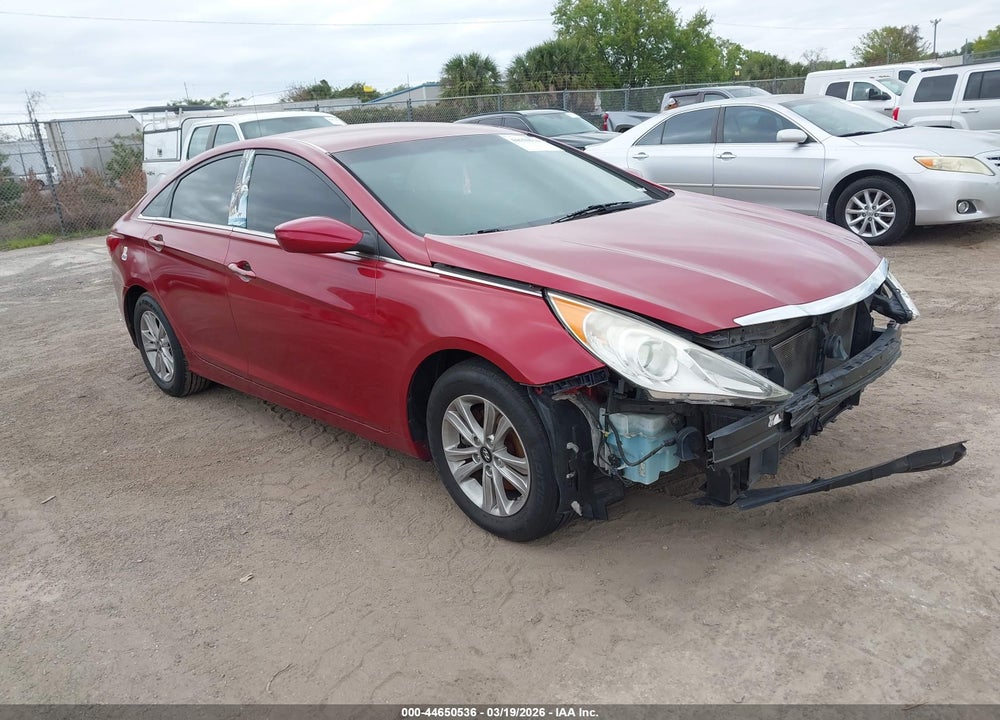 2013 HYUNDAI SONATA GLS VIN: 5NPEB4AC1DH732498