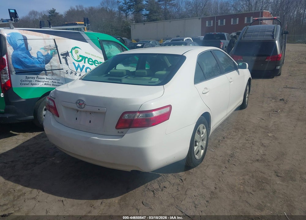 2007 TOYOTA CAMRY LE VIN: 4T1BE46KX7U542165