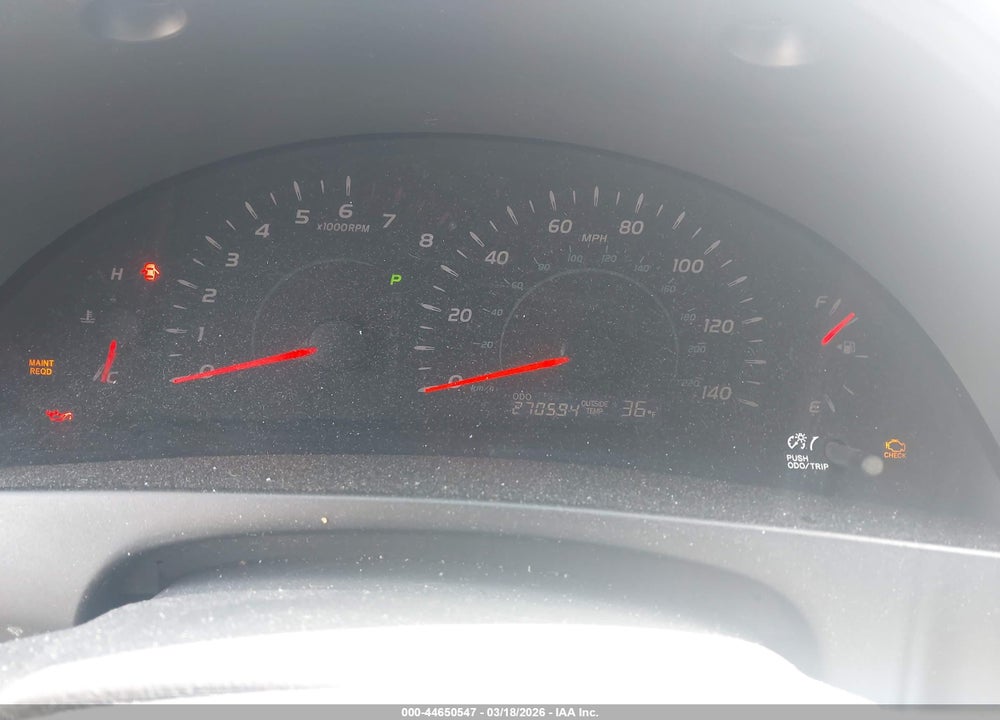 2007 TOYOTA CAMRY LE VIN: 4T1BE46KX7U542165