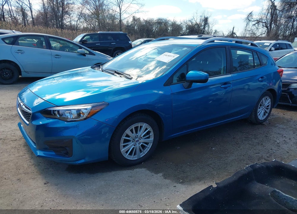 2018 SUBARU IMPREZA 2.0I PREMIUM VIN: 4S3GTAB64J3709768