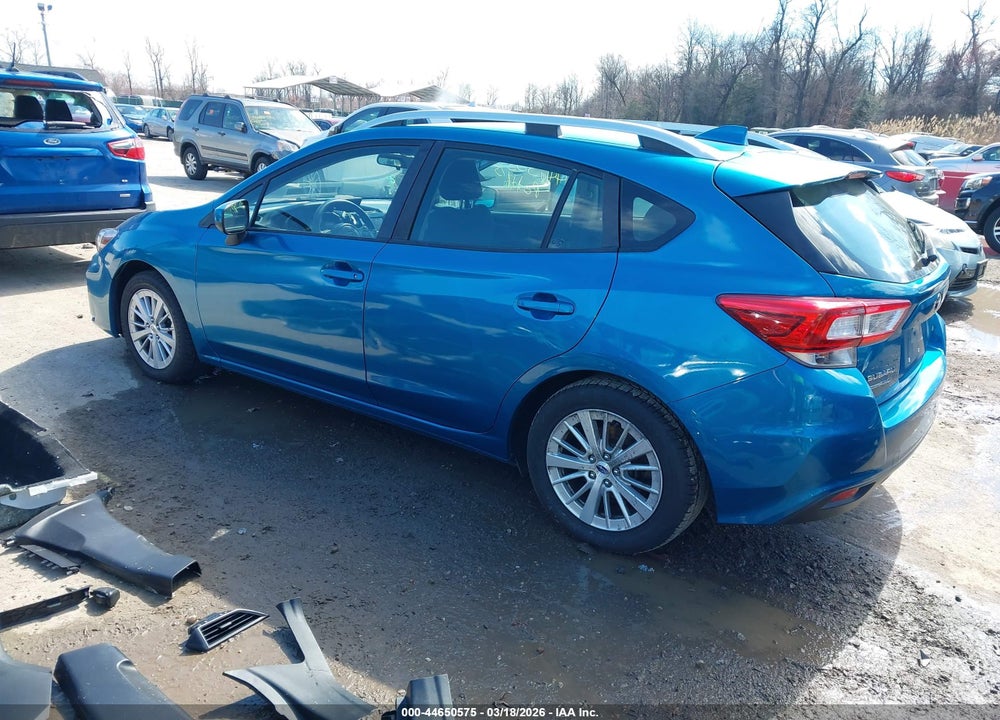 2018 SUBARU IMPREZA 2.0I PREMIUM VIN: 4S3GTAB64J3709768