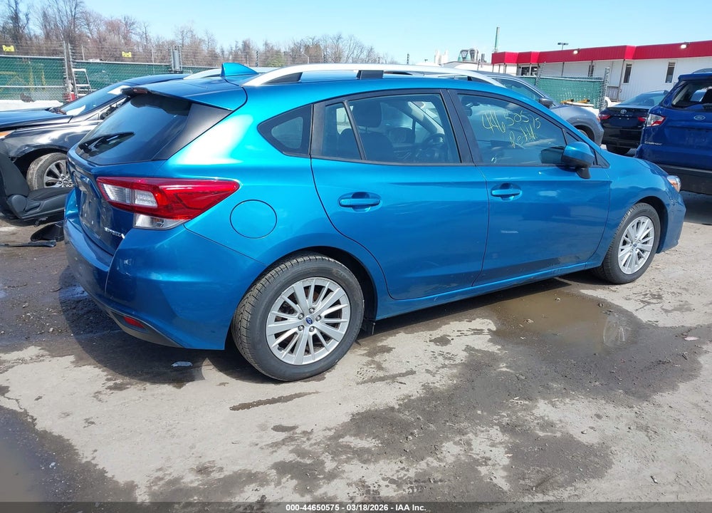 2018 SUBARU IMPREZA 2.0I PREMIUM VIN: 4S3GTAB64J3709768