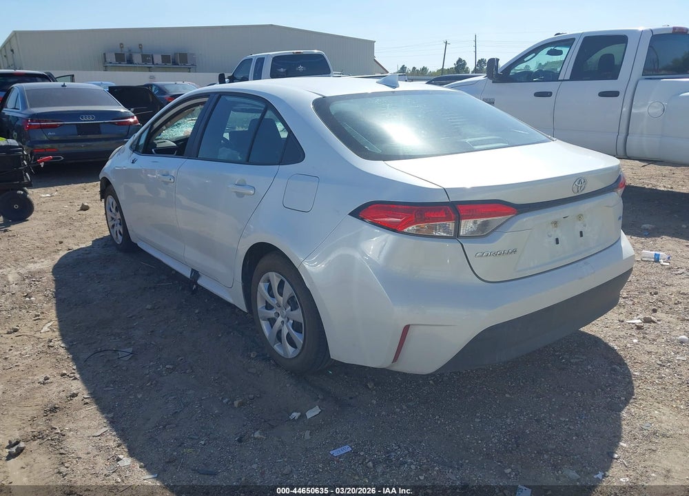 2025 TOYOTA COROLLA LE VIN: 5YFB4MDE0SP309678