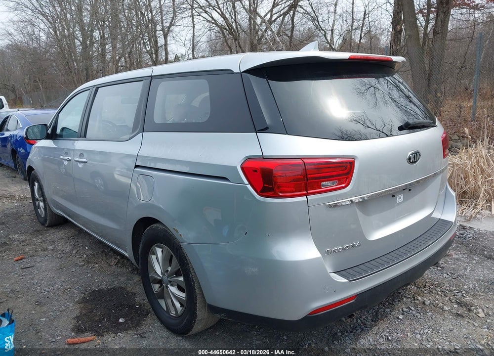 2019 KIA SEDONA L VIN: KNDMA5C11K6538447