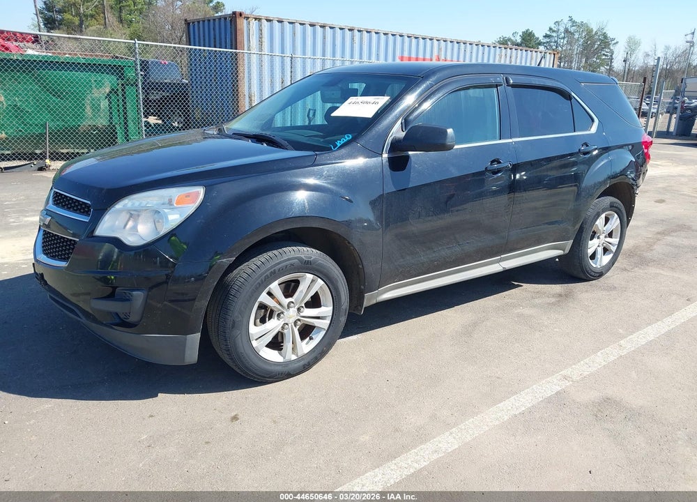 2010 CHEVROLET EQUINOX LS VIN: 2CNALBEW5A6345257