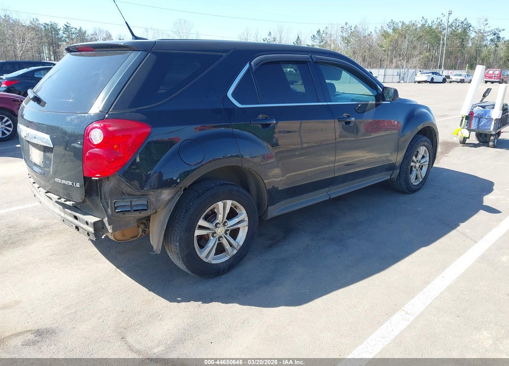 2010 CHEVROLET EQUINOX LS VIN: 2CNALBEW5A6345257
