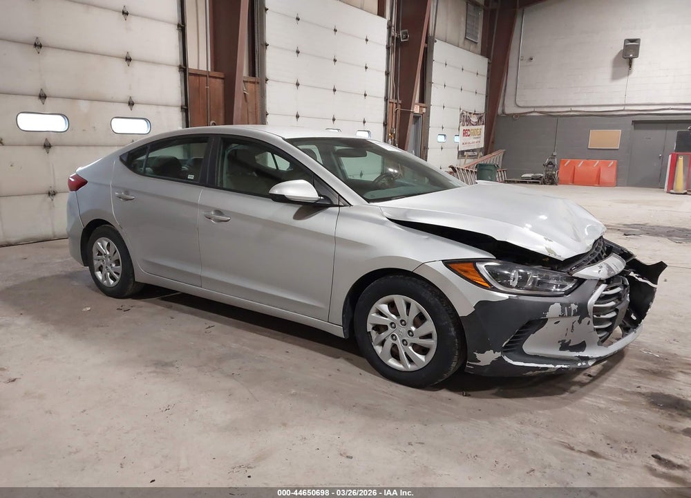 2017 HYUNDAI ELANTRA SE VIN: 5NPD74LF5HH069110