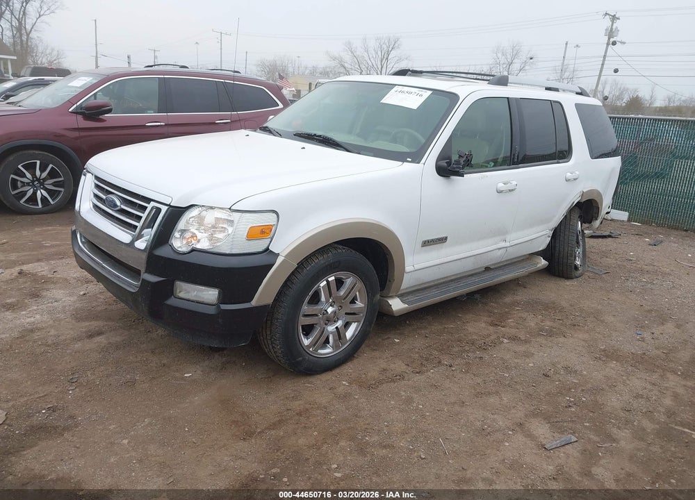 2007 FORD EXPLORER EDDIE BAUER VIN: 1FMEU74E87UB14500