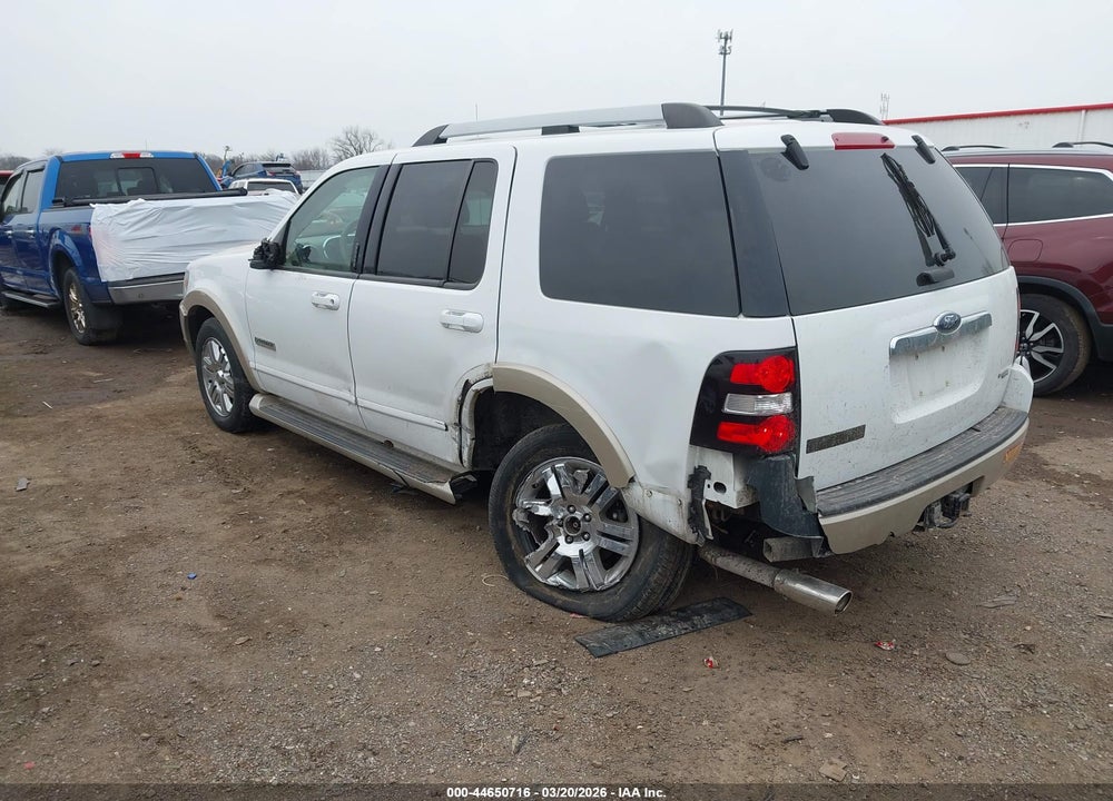 2007 FORD EXPLORER EDDIE BAUER VIN: 1FMEU74E87UB14500