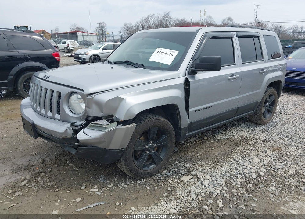 2014 JEEP PATRIOT ALTITUDE VIN: 1C4NJPBAXED886992