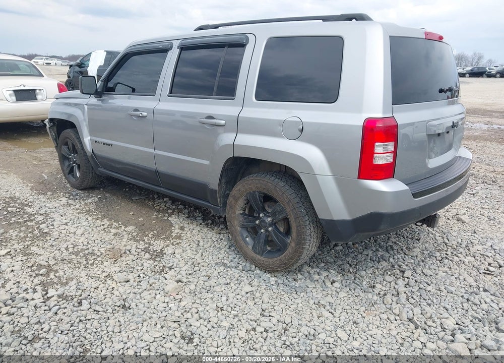 2014 JEEP PATRIOT ALTITUDE VIN: 1C4NJPBAXED886992