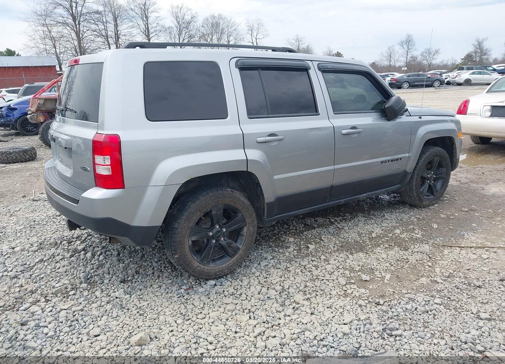 2014 JEEP PATRIOT ALTITUDE VIN: 1C4NJPBAXED886992