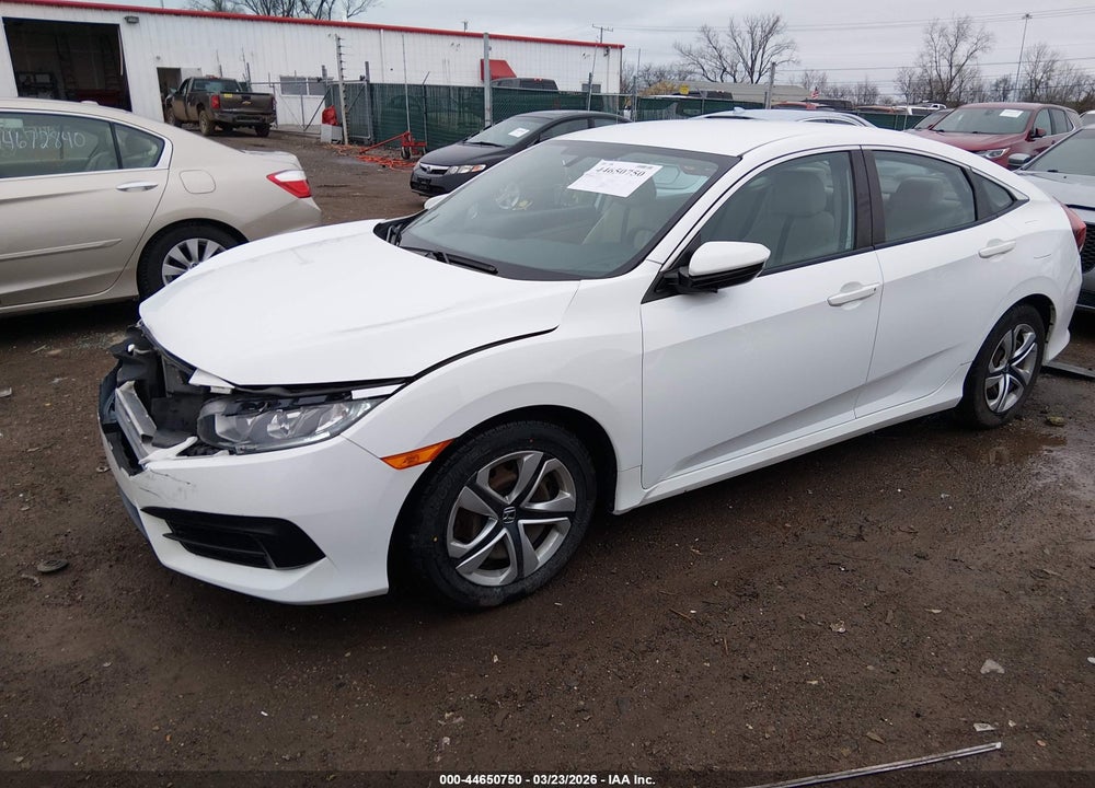 2016 HONDA CIVIC LX VIN: 19XFC2F58GE036939