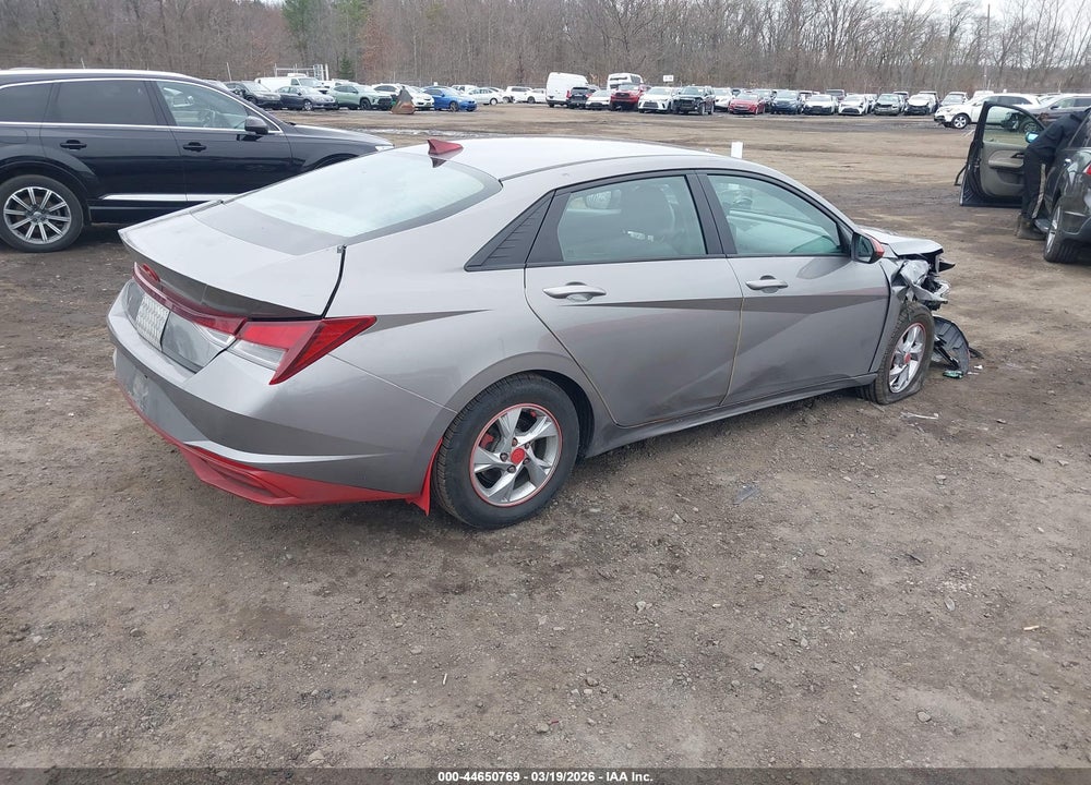 2021 HYUNDAI ELANTRA SE VIN: KMHLL4AG4MU123625