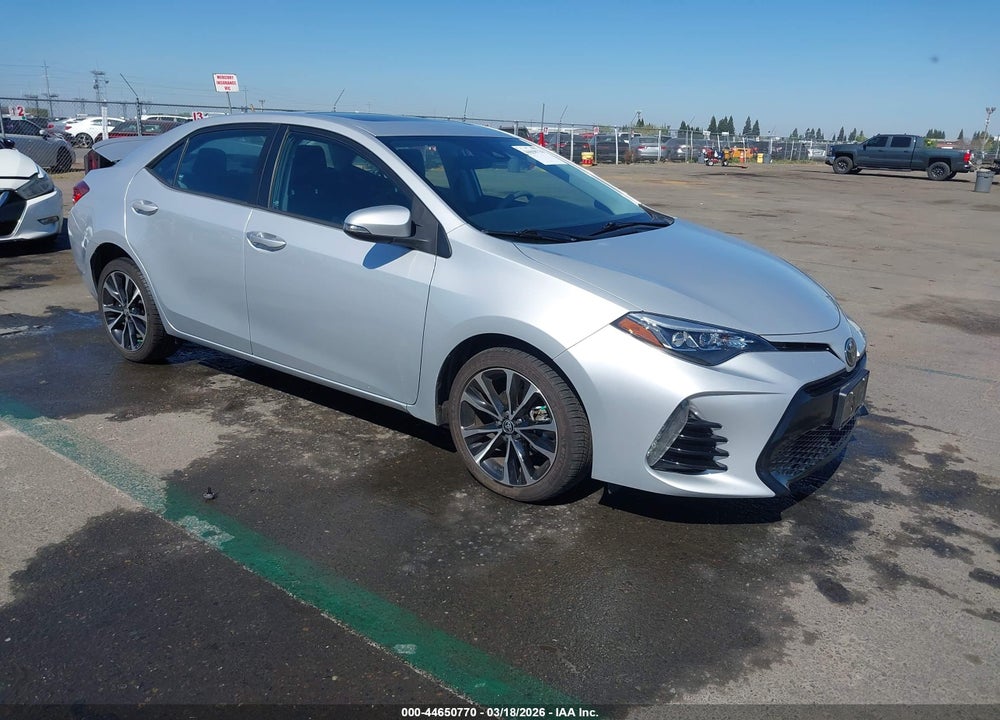 2017 TOYOTA COROLLA XSE VIN: 2T1BURHE9HC956922