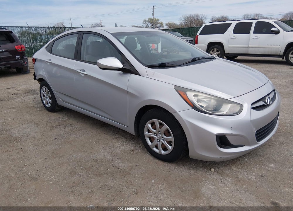 2013 HYUNDAI ACCENT GLS VIN: KMHCT4AE1DU370311