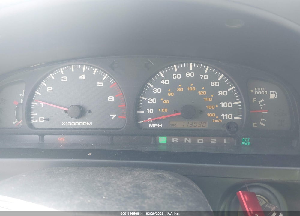 2000 TOYOTA 4RUNNER SR5 V6 VIN: JT3HN86R9Y0289582