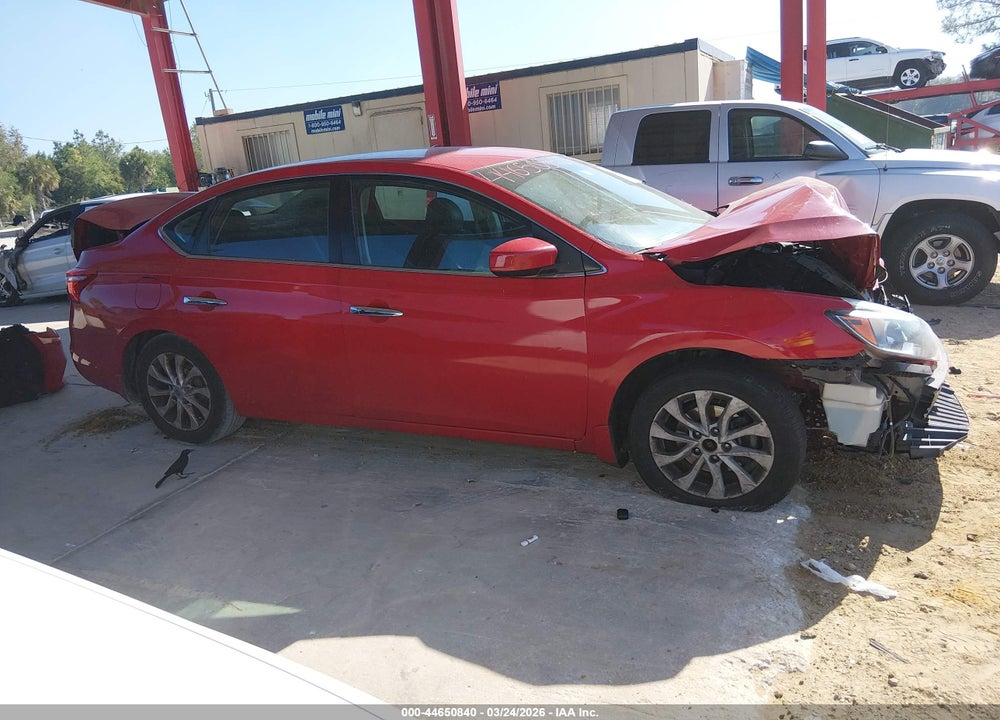 2018 NISSAN SENTRA SV VIN: 3N1AB7AP7JL653645