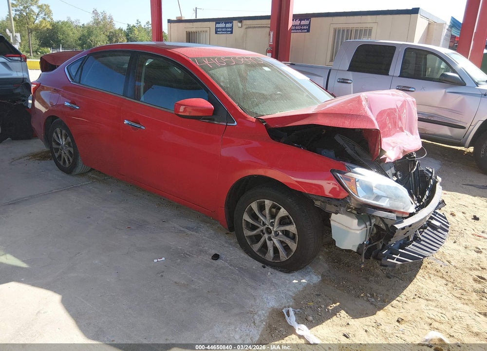 2018 NISSAN SENTRA SV VIN: 3N1AB7AP7JL653645