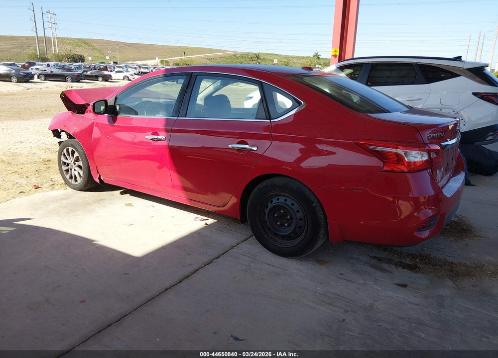 2018 NISSAN SENTRA SV VIN: 3N1AB7AP7JL653645