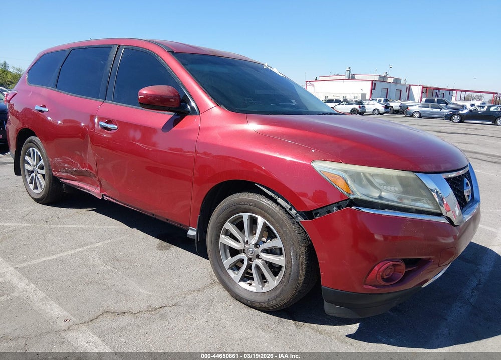 2014 NISSAN PATHFINDER S VIN: 5N1AR2MN1EC609112