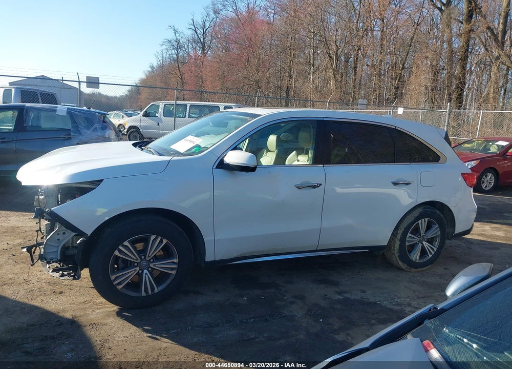 2020 ACURA MDX STANDARD VIN: 5J8YD4H37LL054834