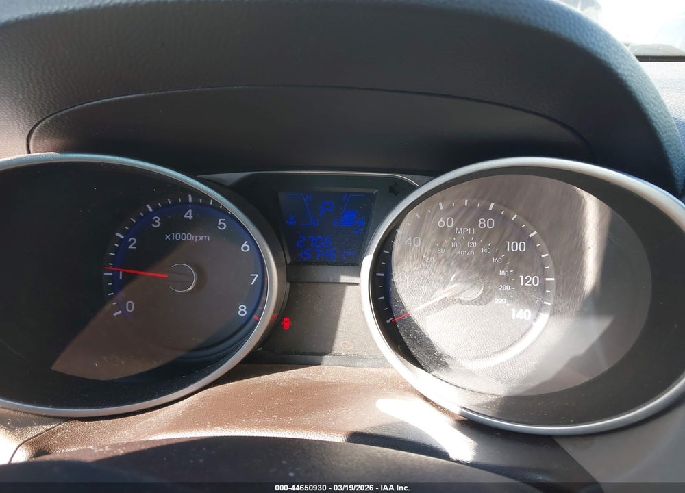 2012 HYUNDAI TUCSON GLS VIN: KM8JUCAC6CU461392