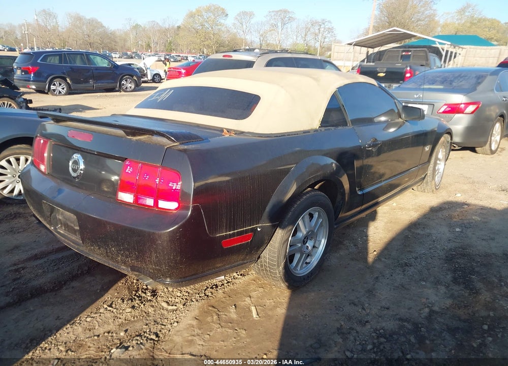 2007 FORD MUSTANG GT DELUXE/GT PREMIUM VIN: 1ZVFT85H975215899