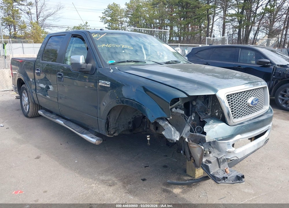 2006 FORD F-150 LARIAT/XLT VIN: 1FTPW125X6FB29638