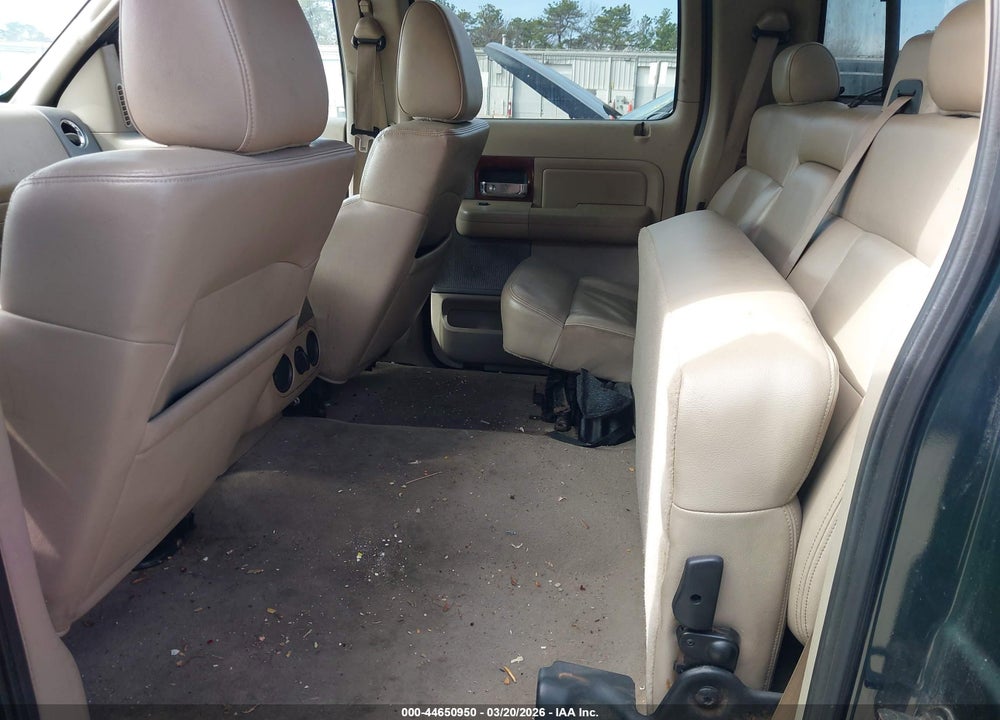 2006 FORD F-150 LARIAT/XLT VIN: 1FTPW125X6FB29638
