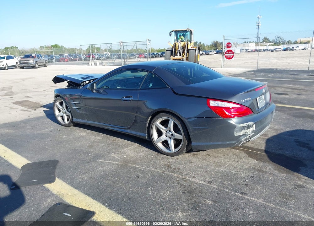 2013 MERCEDES-BENZ SL 550 VIN: WDDJK7DA3DF011870