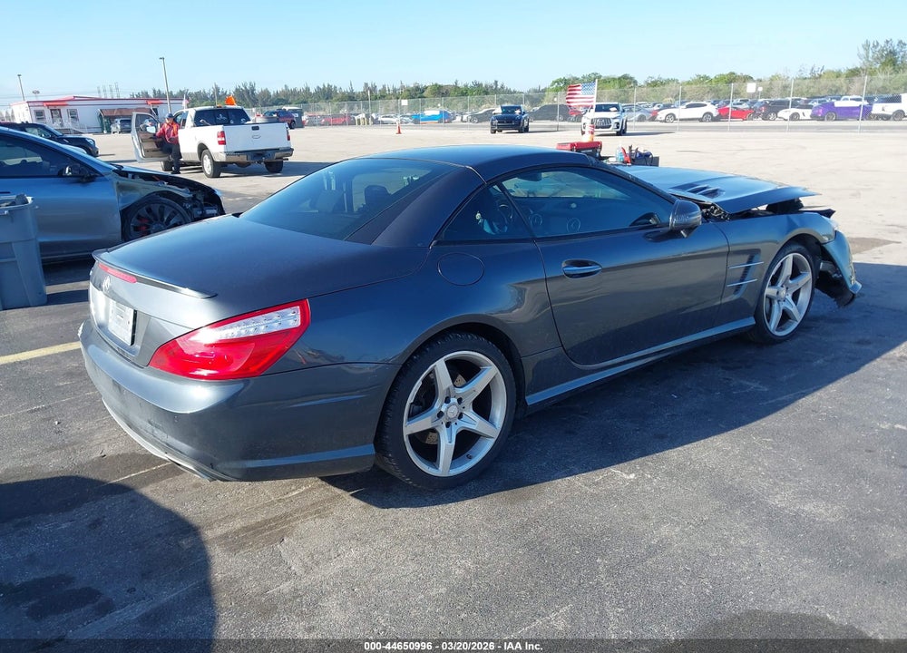 2013 MERCEDES-BENZ SL 550 VIN: WDDJK7DA3DF011870