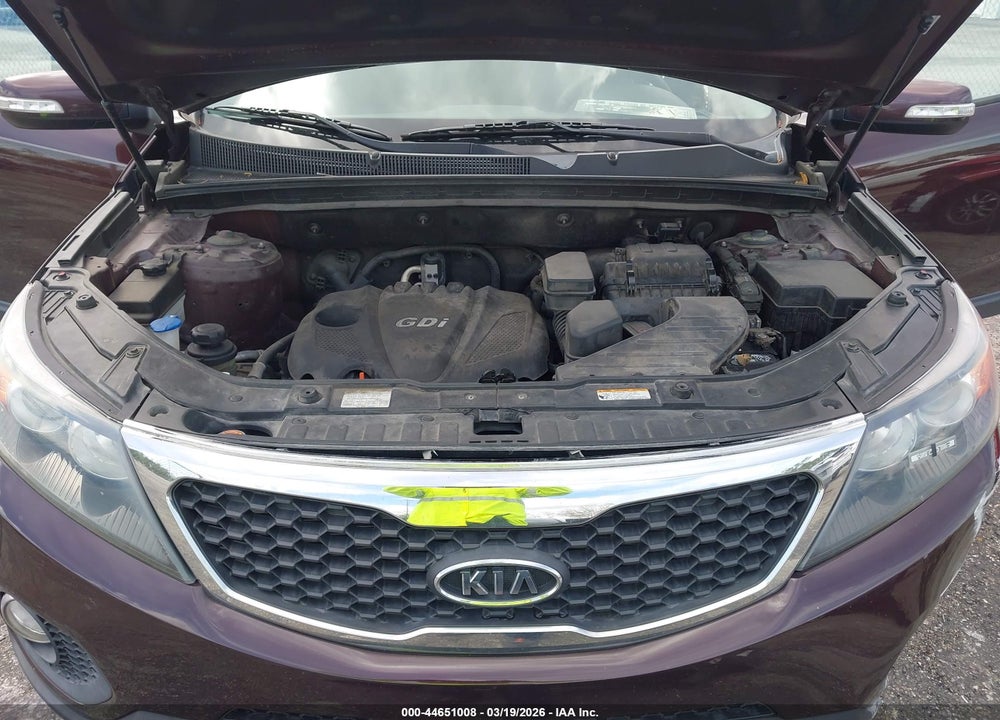 2012 KIA SORENTO LX VIN: 5XYKT3A61CG264380