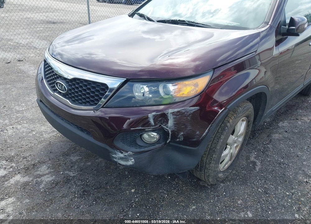 2012 KIA SORENTO LX VIN: 5XYKT3A61CG264380