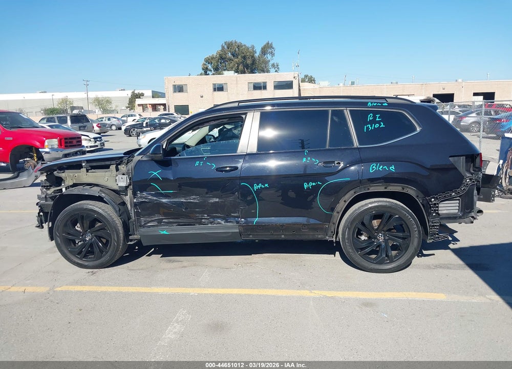 2022 VOLKSWAGEN ATLAS 3.6L V6 SE W/TECHNOLOGY VIN: 1V2JR2CA5NC539969