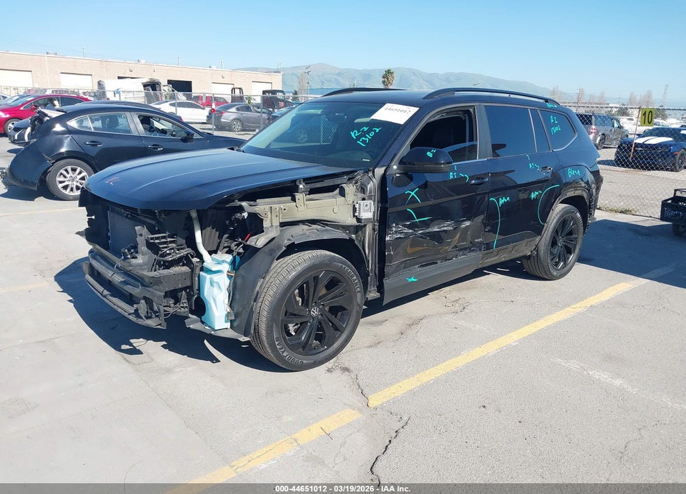 2022 VOLKSWAGEN ATLAS 3.6L V6 SE W/TECHNOLOGY VIN: 1V2JR2CA5NC539969