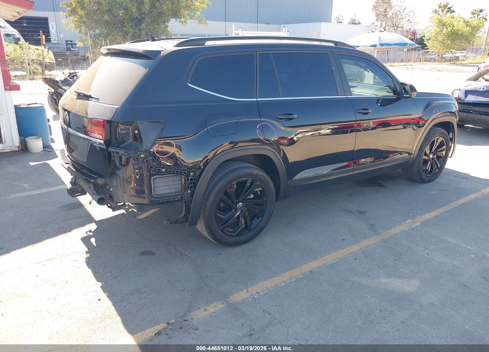 2022 VOLKSWAGEN ATLAS 3.6L V6 SE W/TECHNOLOGY VIN: 1V2JR2CA5NC539969