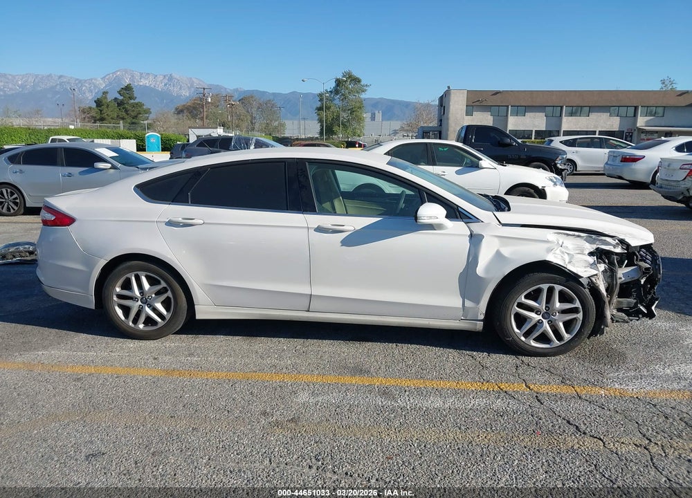2016 FORD FUSION SE VIN: 3FA6P0H72GR390736