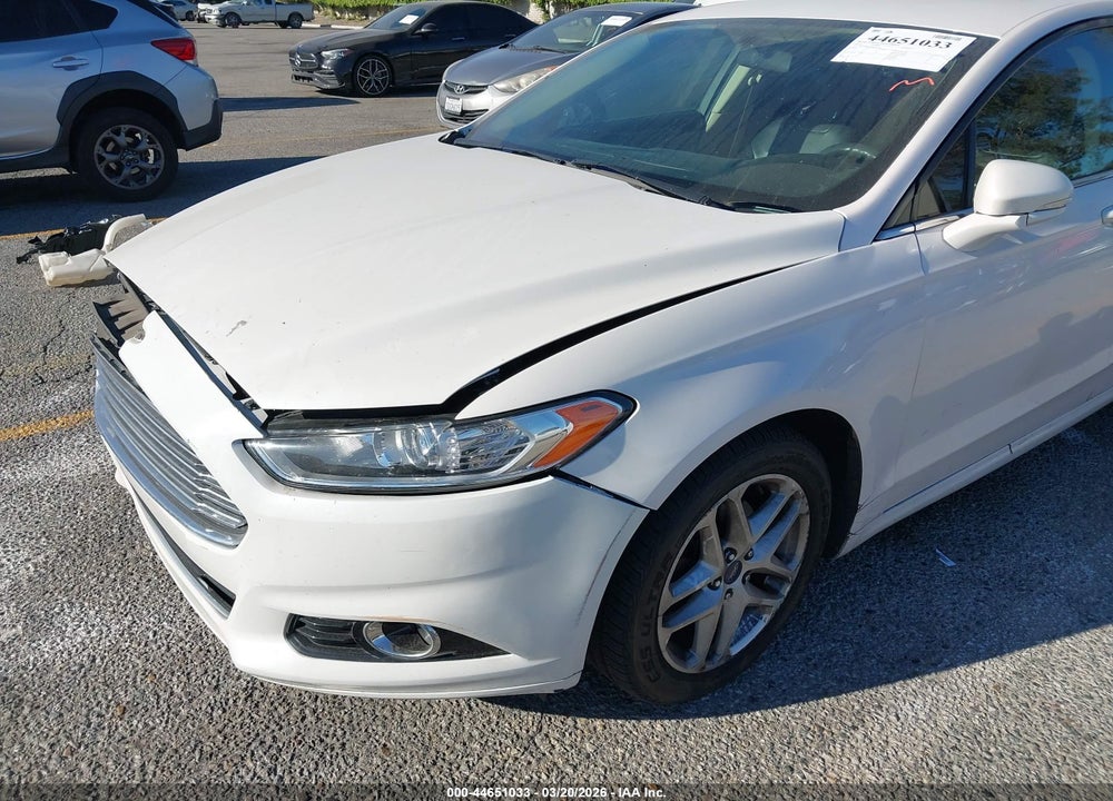 2016 FORD FUSION SE VIN: 3FA6P0H72GR390736
