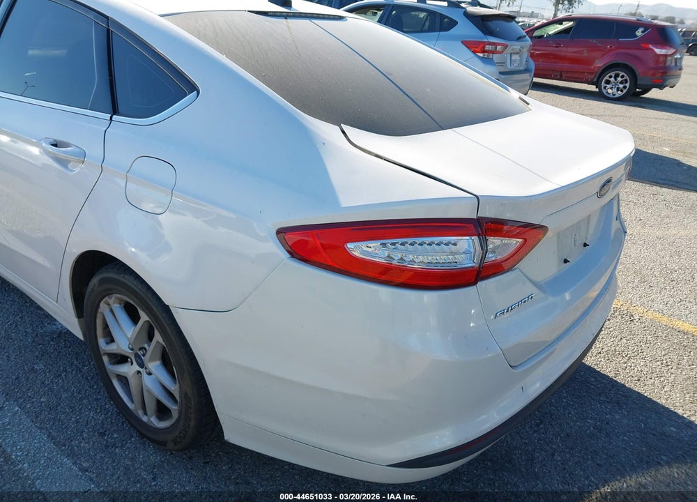 2016 FORD FUSION SE VIN: 3FA6P0H72GR390736
