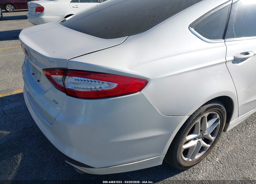 2016 FORD FUSION SE VIN: 3FA6P0H72GR390736