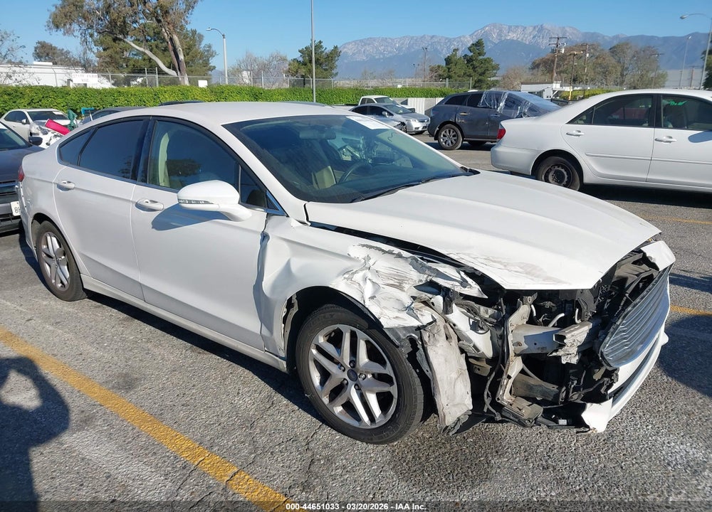 2016 FORD FUSION SE VIN: 3FA6P0H72GR390736