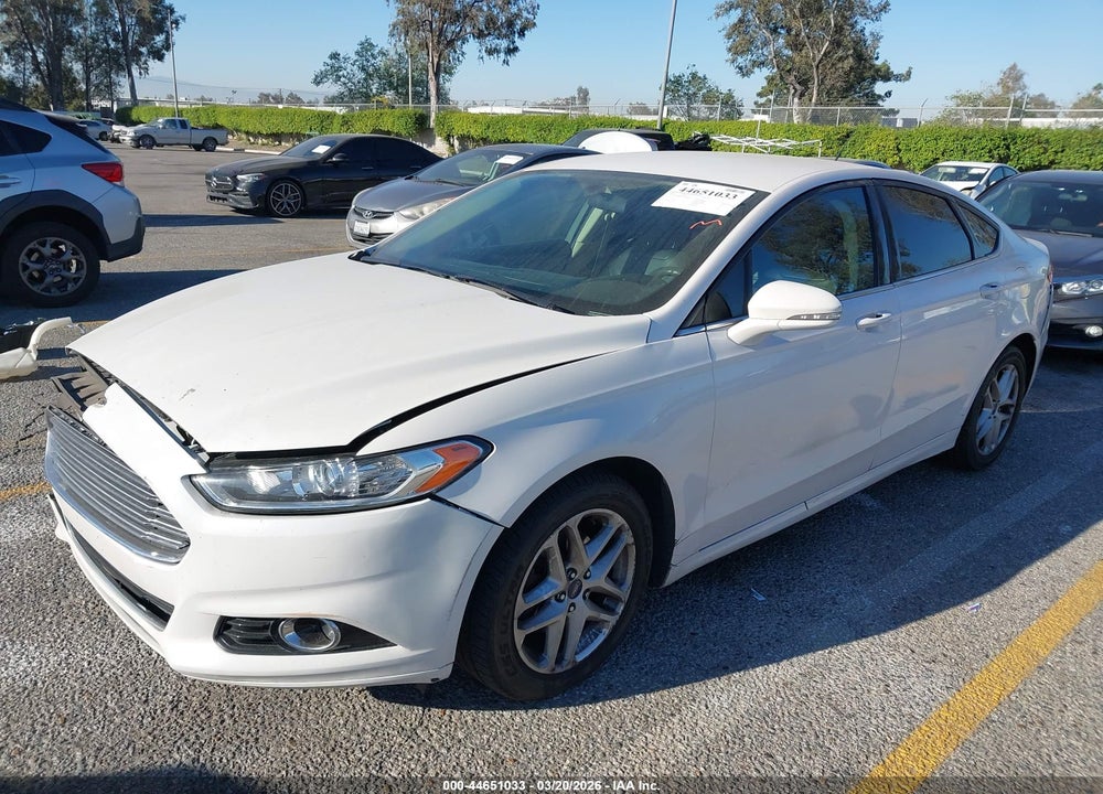 2016 FORD FUSION SE VIN: 3FA6P0H72GR390736
