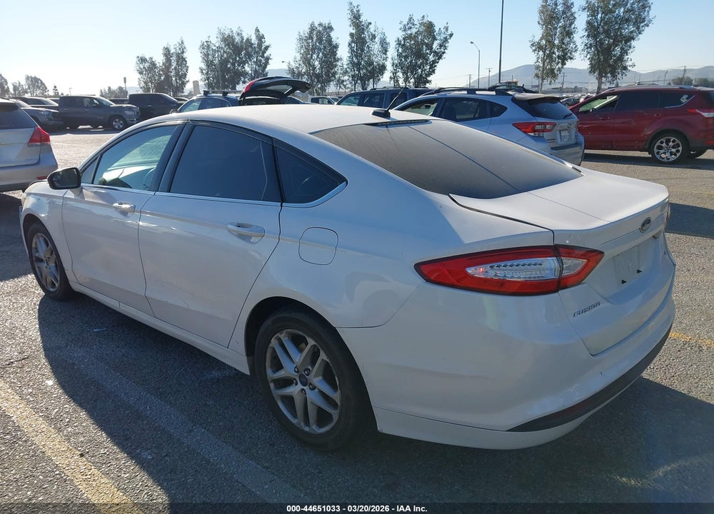 2016 FORD FUSION SE VIN: 3FA6P0H72GR390736