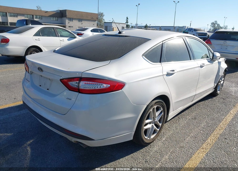 2016 FORD FUSION SE VIN: 3FA6P0H72GR390736