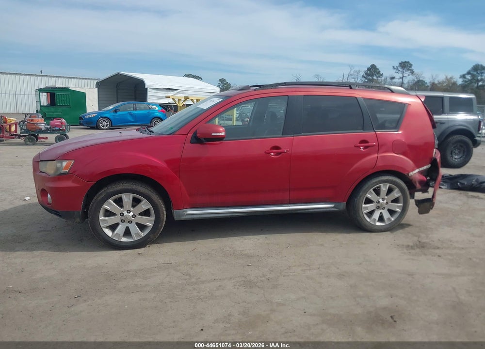 2010 MITSUBISHI OUTLANDER SE VIN: JA4JT3AW2AZ007362