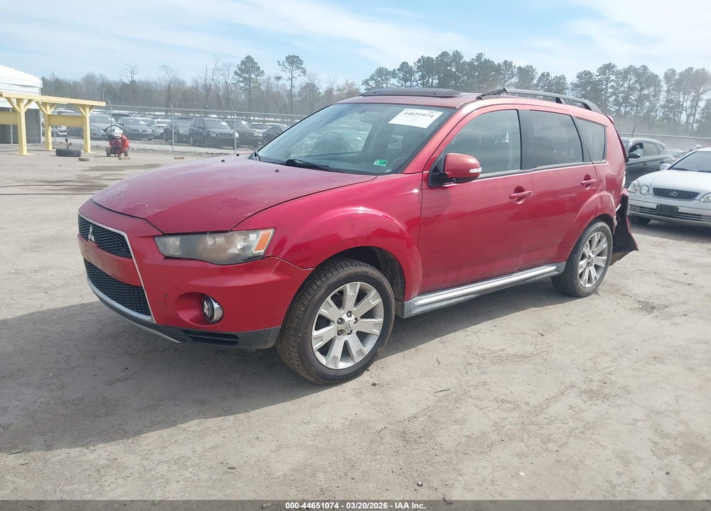 2010 MITSUBISHI OUTLANDER SE VIN: JA4JT3AW2AZ007362