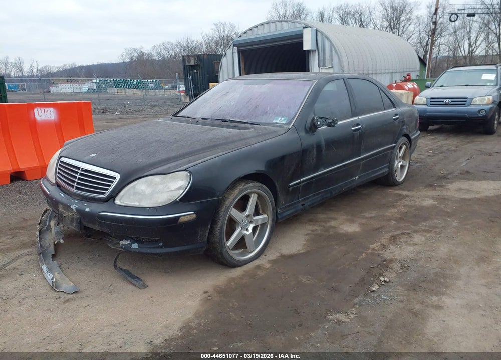 2001 MERCEDES-BENZ S 430 VIN: WDBNG70JX1A218234