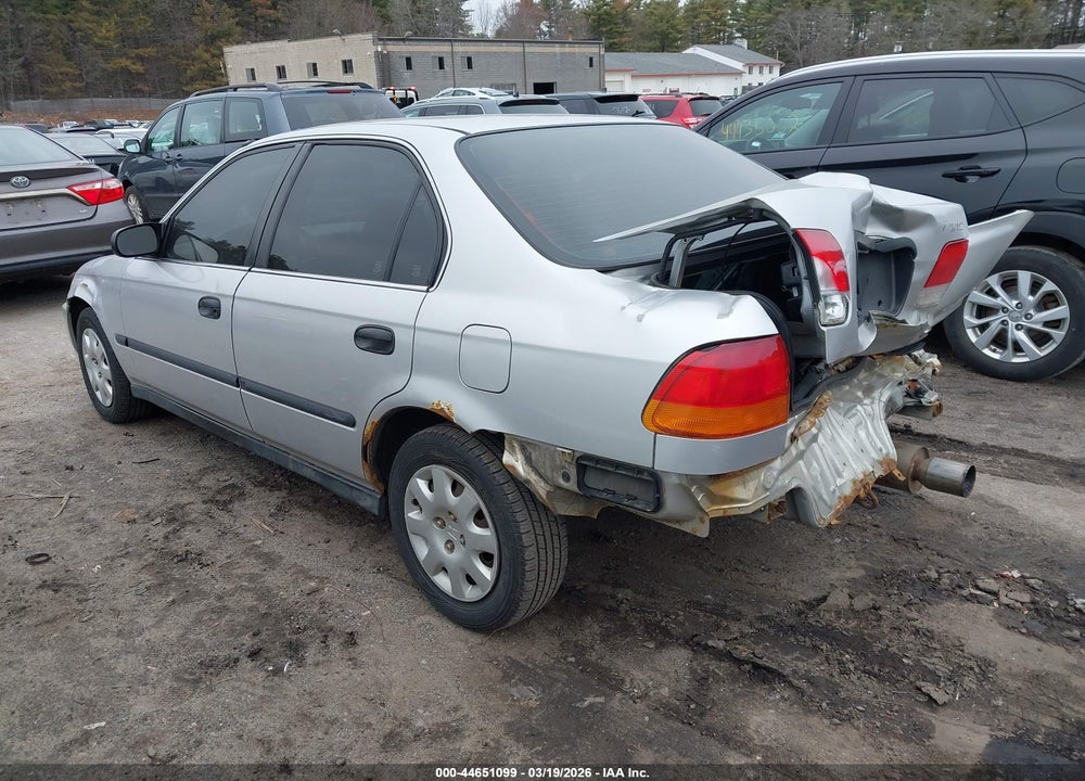 1998 HONDA CIVIC LX VIN: 1HGEJ6673WL020679
